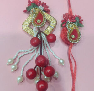 Esmi- *Cherry on The Top Bhai Bhabi Rakhi Set*