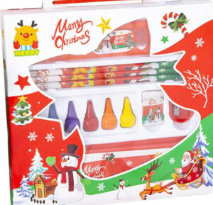 Esmi- *Crayons Stationary Set- Christmas*