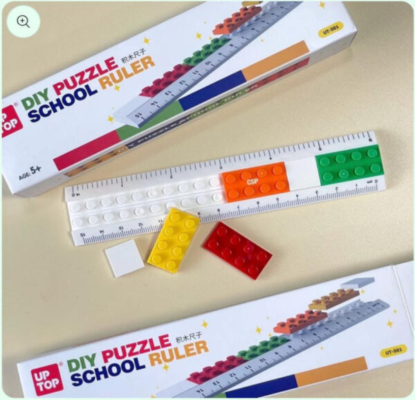 Esmi- *DIY Lego Puzzle Ruler/Scale*