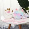 Esmi- *Fur Plush multi color sling bag*