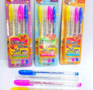 Esmi?- *Glitter Tattoo pen set of 4 pc*