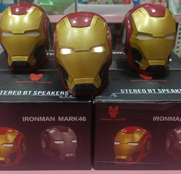 Esmi *Iron Man Golder Bluetooth Speakers
