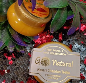 Esmi- *Kesari Chandan Teeka - Natural for Pooja & Holi Celebration*