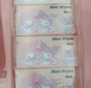 Esmi- *Mini Wipes* 8 pcs , travel friendly
