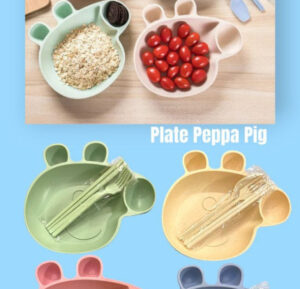 esmi-peppa-minnie-wheatstraw-plates-set.jpg Esmi- *Peppa/Minnie Wheatstraw Plates set*