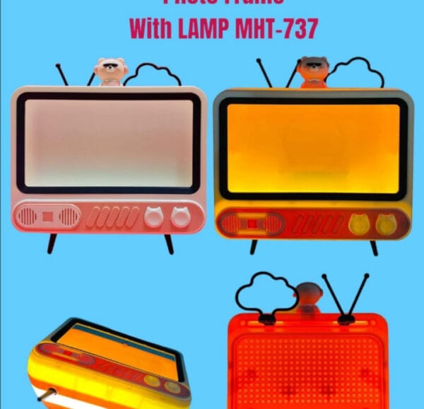 Esmi *Photo Frame Vintage Tv Lamp plus Mobile stand*