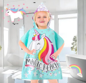 Esmi- *Premium Quality Cute Hooded Cloak Towel*