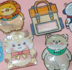 Esmi- *Premium quality Cute Theme printed Pouches for Candy/Toys/Stationary/Jewellery* - Set of 10