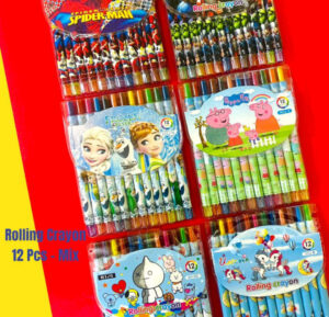 Esmi- *Rolling Crayons* Print - Unicorn, Captain America, Peppa, Space, Peppa, Frozen