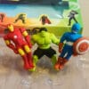 Esmi *Avengers Eraser Set of 3 pc* Size Aprox 3" figure, Erasers, Box packing.