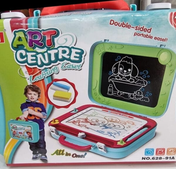 Esmi *Art Centre- Double Sided Portable drawing/Easel board suitcase for kids*