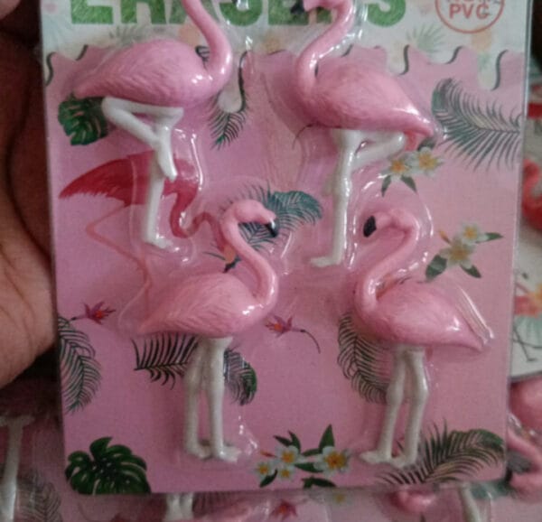 jkyVNBLVpR.jpg Esmi *Flammingo Eraser set of 4 pc*