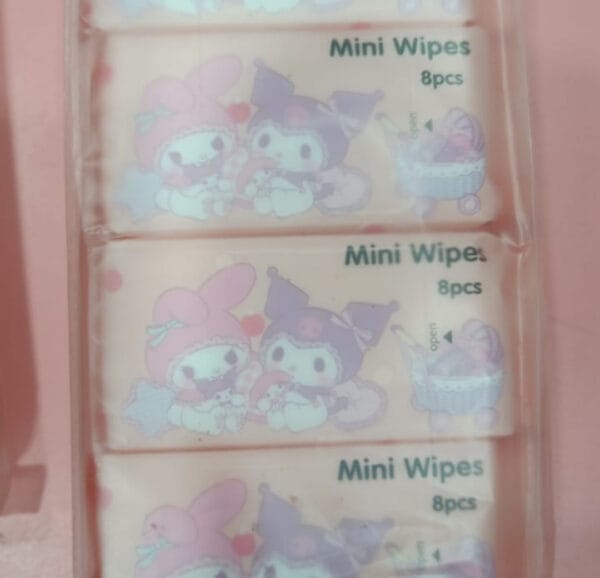 Esmi *Mini Wipes* 8 pcs , travel friendly