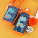 Esmi *Insulated Stainless steel Sipper Bottle with cup & push button cap for drinking - 2 in 1*
