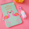 Esmi?- *Flammingo Spiral Diary & Fur 6 in 1 pen*