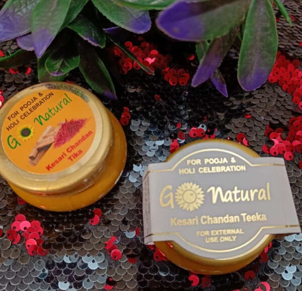 Esmi *Kesari Chandan Teeka - Natural for Pooja & Holi Celebration*