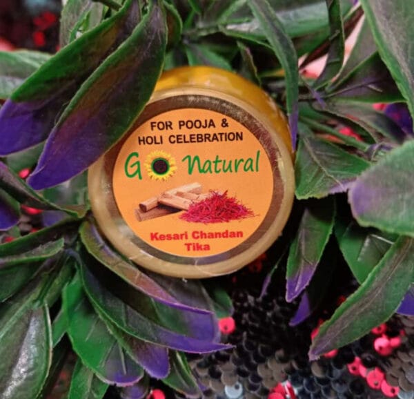 Esmi *Kesari Chandan Teeka - Natural for Pooja & Holi Celebration*