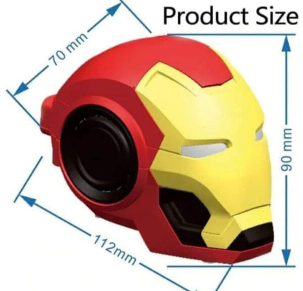 Esmi *Iron Man Golder Bluetooth Speakers
