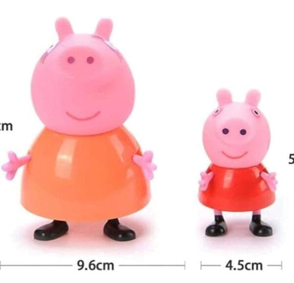 Esmi- *Peppa pig Family 4 piece Figure set*