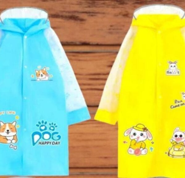 Esmi *Kids Raincoat with hood & extended bag cover*