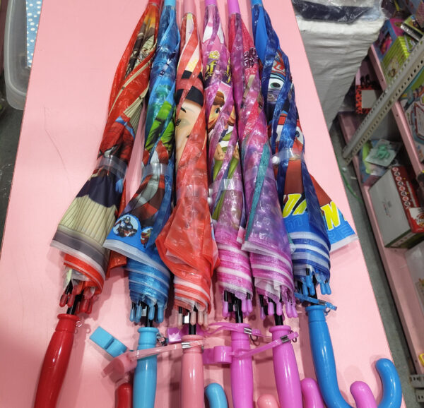 Esmi- *Kids Half 3D & Half Cartoon Umbrella*