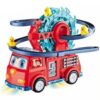 🚒 Fire Rail Car – Duck Swivel Slide 🚒