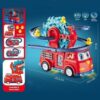 🚒 Fire Rail Car – Duck Swivel Slide 🚒