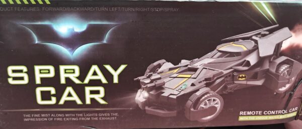 Esmi®- *BATMAN SPRAY R/C CAR* 🦇🏎️
