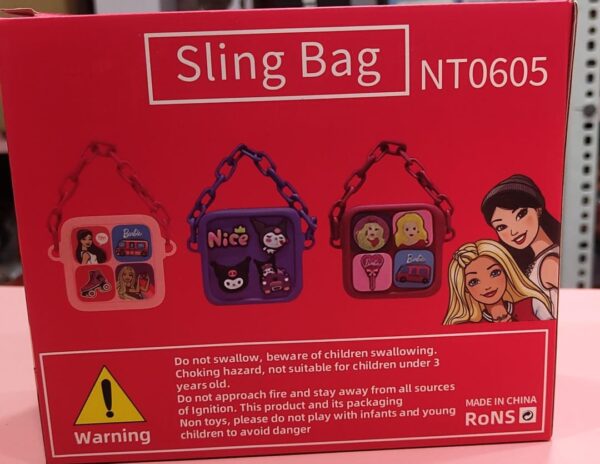 ✨ ESMI® - *Cute Silicon Sling Bag for Girls* ✨