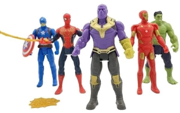 Esmi® Super Hero Action Figure Set – 5 Characters |