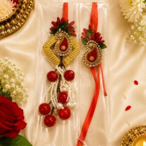 ❤️ Premium Bhai-Bhabhi Rakhi Combo Set ❤️