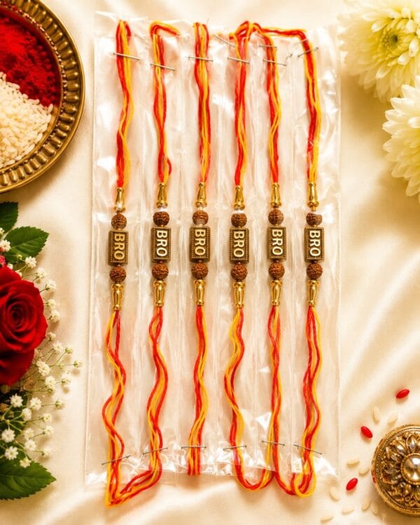 👬 BRO Designer Rakhi – Set of 1
