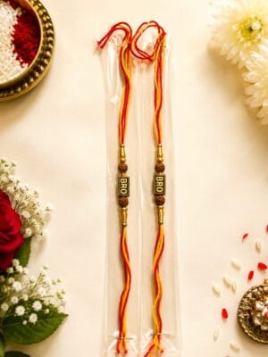 👬 BRO Designer Rakhi – Set of 1
