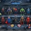🦸 Avengers Super Hero Action Figure Set (10 Figures) 🦸