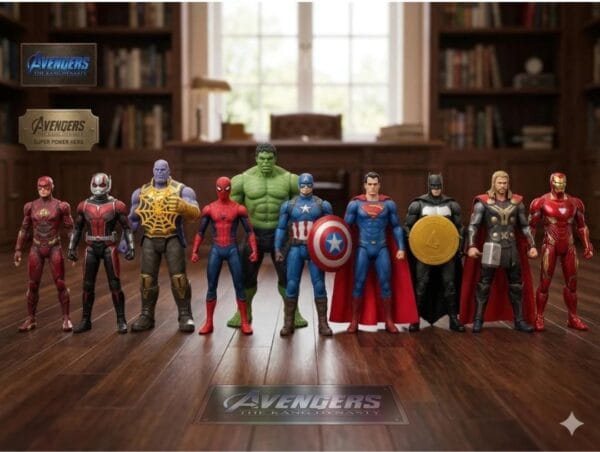 🦸 Avengers Super Hero Action Figure Set (10 Figures) 🦸