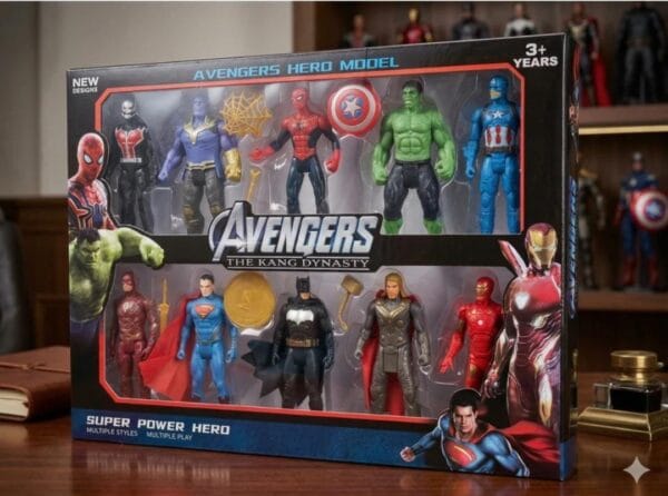 🦸 Avengers Super Hero Action Figure Set (10 Figures) 🦸