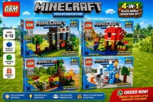 🧱 Minecraft Style Building Blocks Set