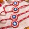 Esmi® 🛡️ Captain Shield Rakhi 🛡️