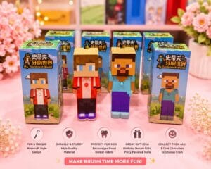 Esmi® 🪥🎮 Minecraft Style Toothbrush Holder