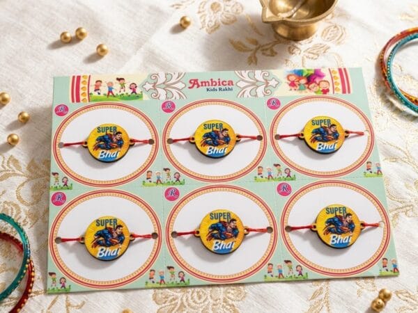 🕸️ Esmi® Kids Designer Rakhi Collection 🦸📱⏰