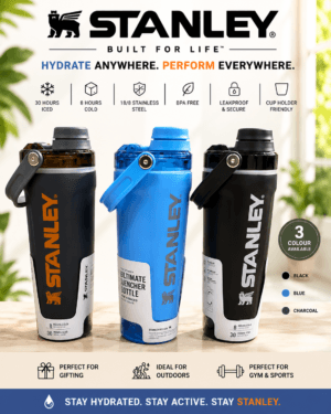 💙 Esmi® Presents – Stanley Activate Shaker Bottle (591ml)