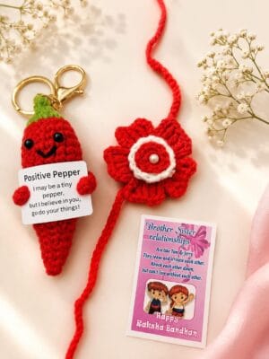 Esmi®- *Premium Crochet Rakhi Combo*