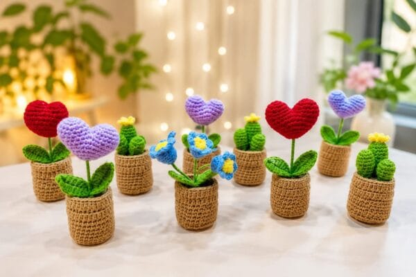 Esmi®- *Crochet Home Decor Fridge Magnet*
