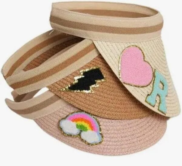 Esmi®- 🌞 *Stylish Summer Straw Sun Visor Hat*