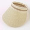 Esmi®- 🌞 *Stylish Summer Straw Sun Visor Hat*