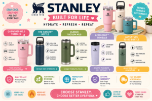 stanley 🌸 K-Pop 800ml Water Bottle – Stylish & Trendy 🌸