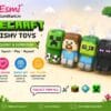 Esmi® Minecraft-Inspired Squishy Toys