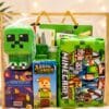 2026/08/1002879639.jpg Esmi®- 🎮 Minecraft Theme Gift Hamper – A Dream Gift for Every Minecraft Fan! 💚🎁